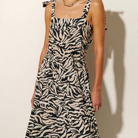 Zenya Maxi Dress Zebra