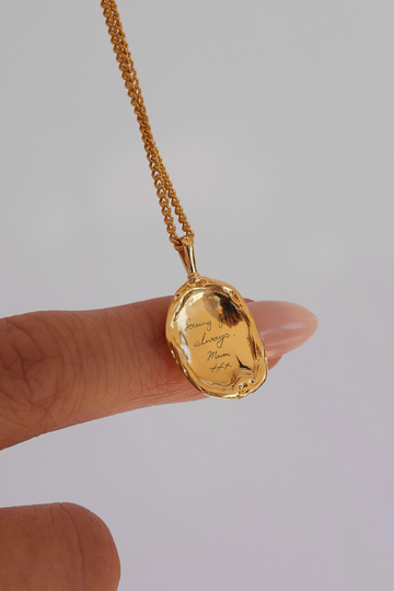Antique Engravable Necklace