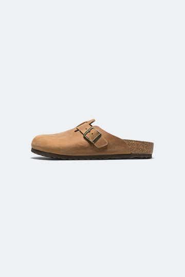 Boston Cognac Oiled Leather Narrow