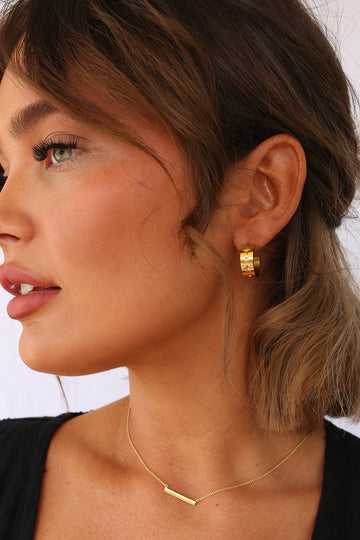 CELESTE EARRINGS IN GOLD