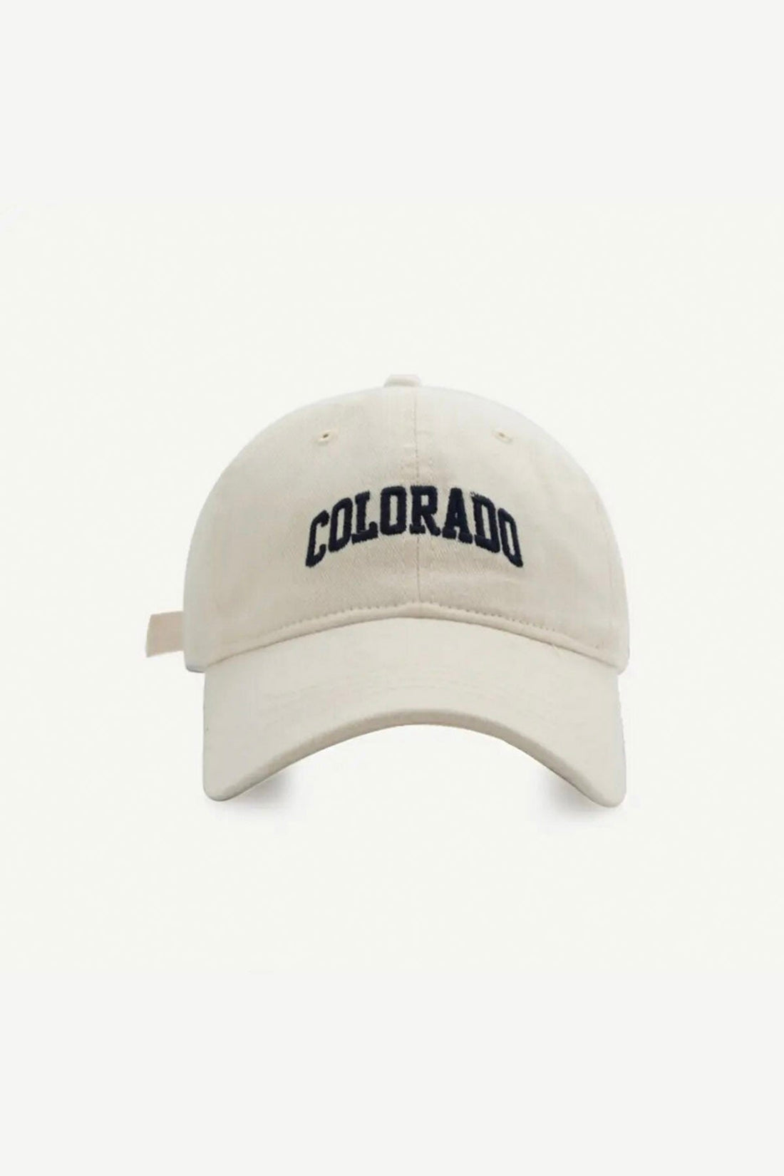 Colorado Cap in Cream | Navy