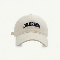Colorado Cap in Cream | Navy