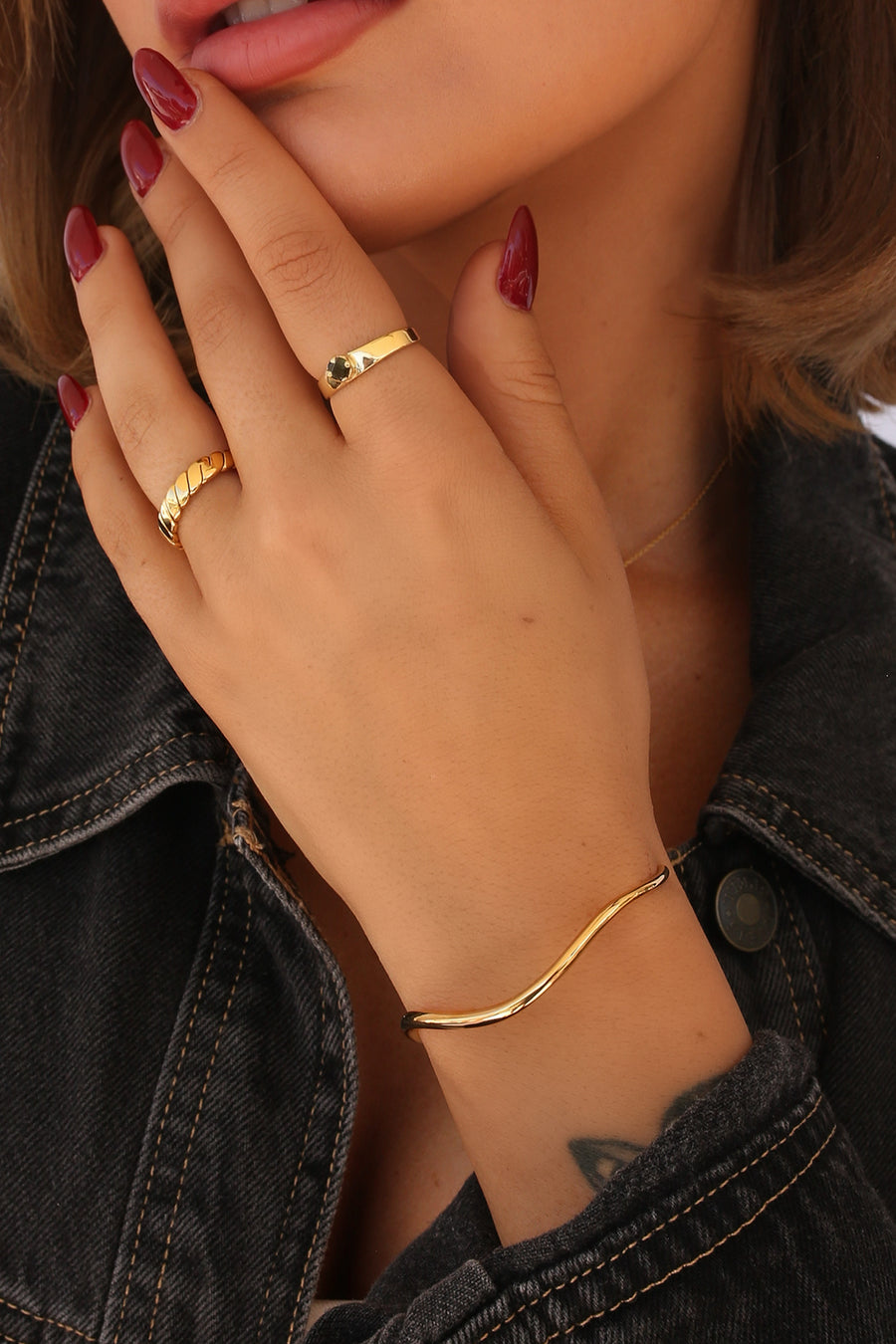 Wave Petite Bangle