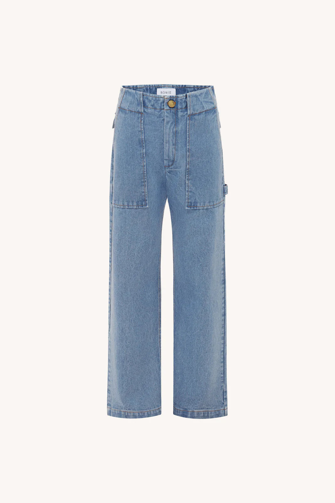 ELAN ORGANIC CARPENTER JEAN BLUE
