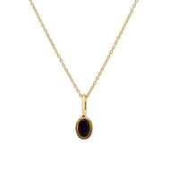 Elara Pendant Necklace Black Onyx