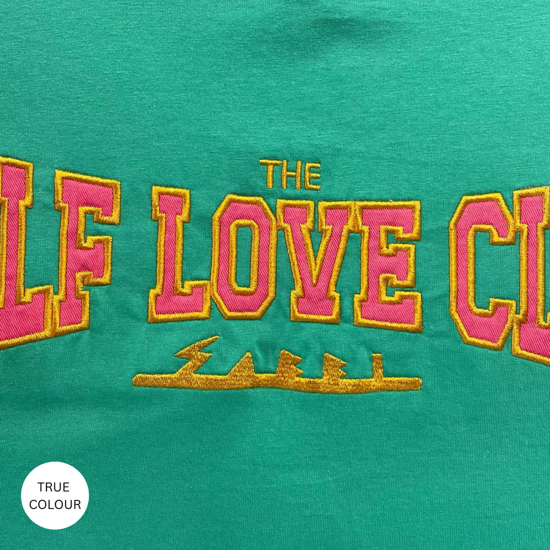 The Very Oversized Self Love Club Tee Green