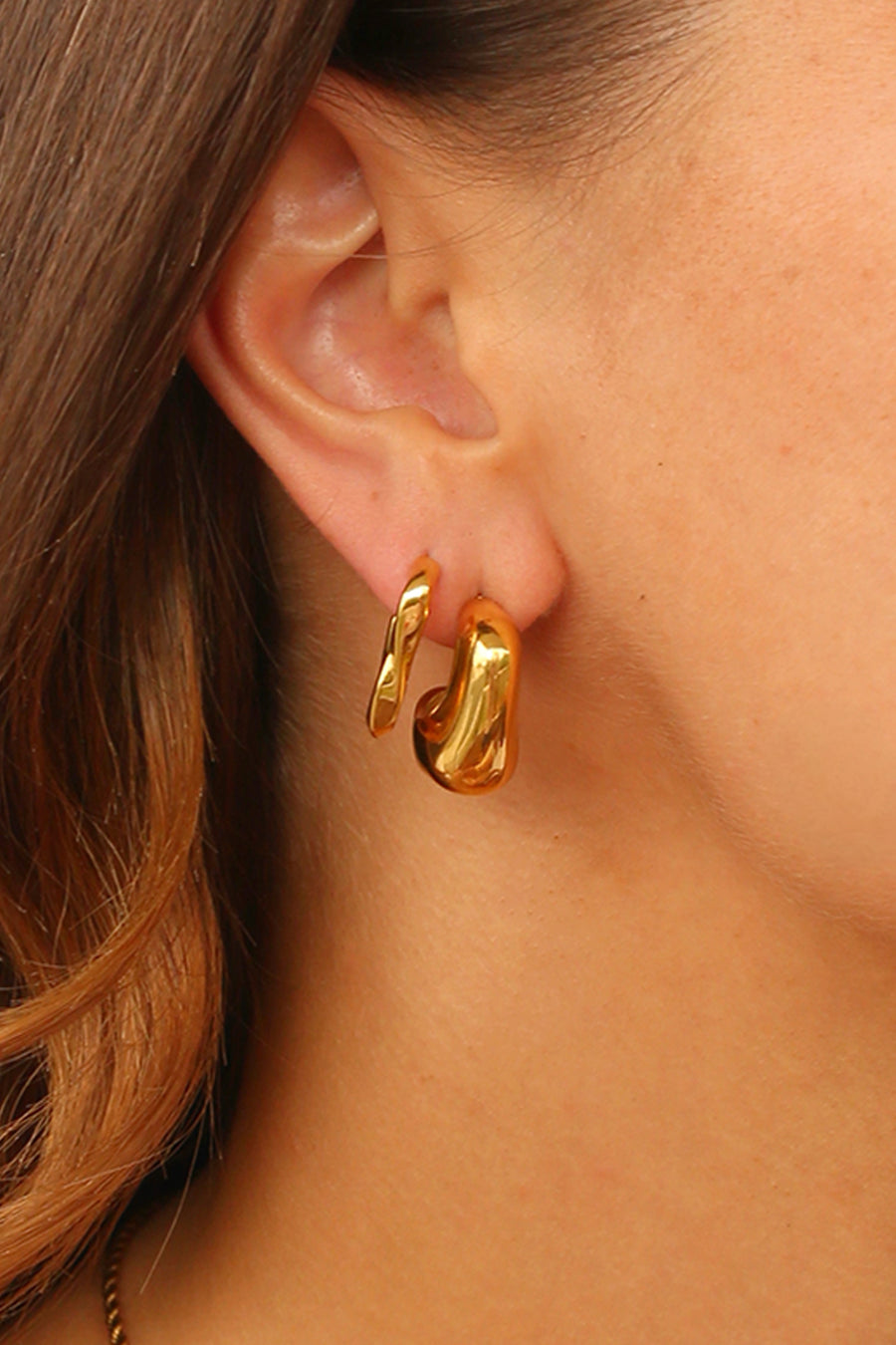 Henley Earrings Gold