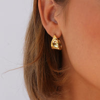 Hugo Earrings in Gold