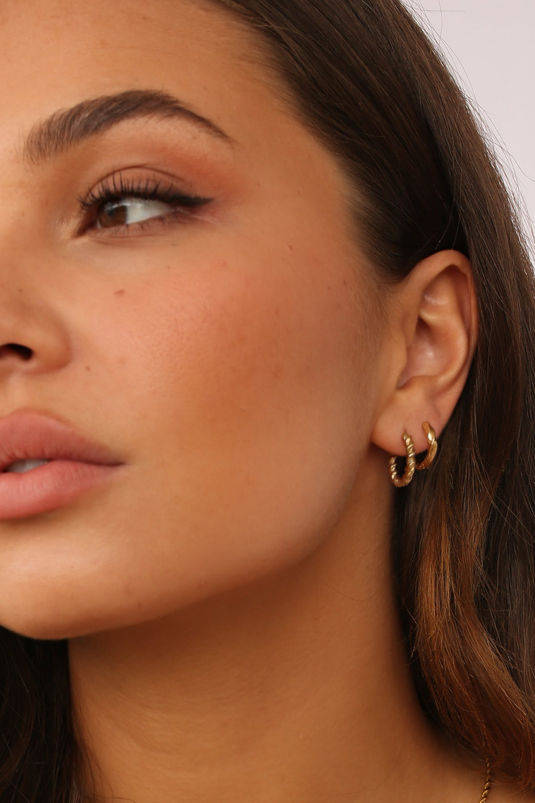 Ira Twist Hoops Gold