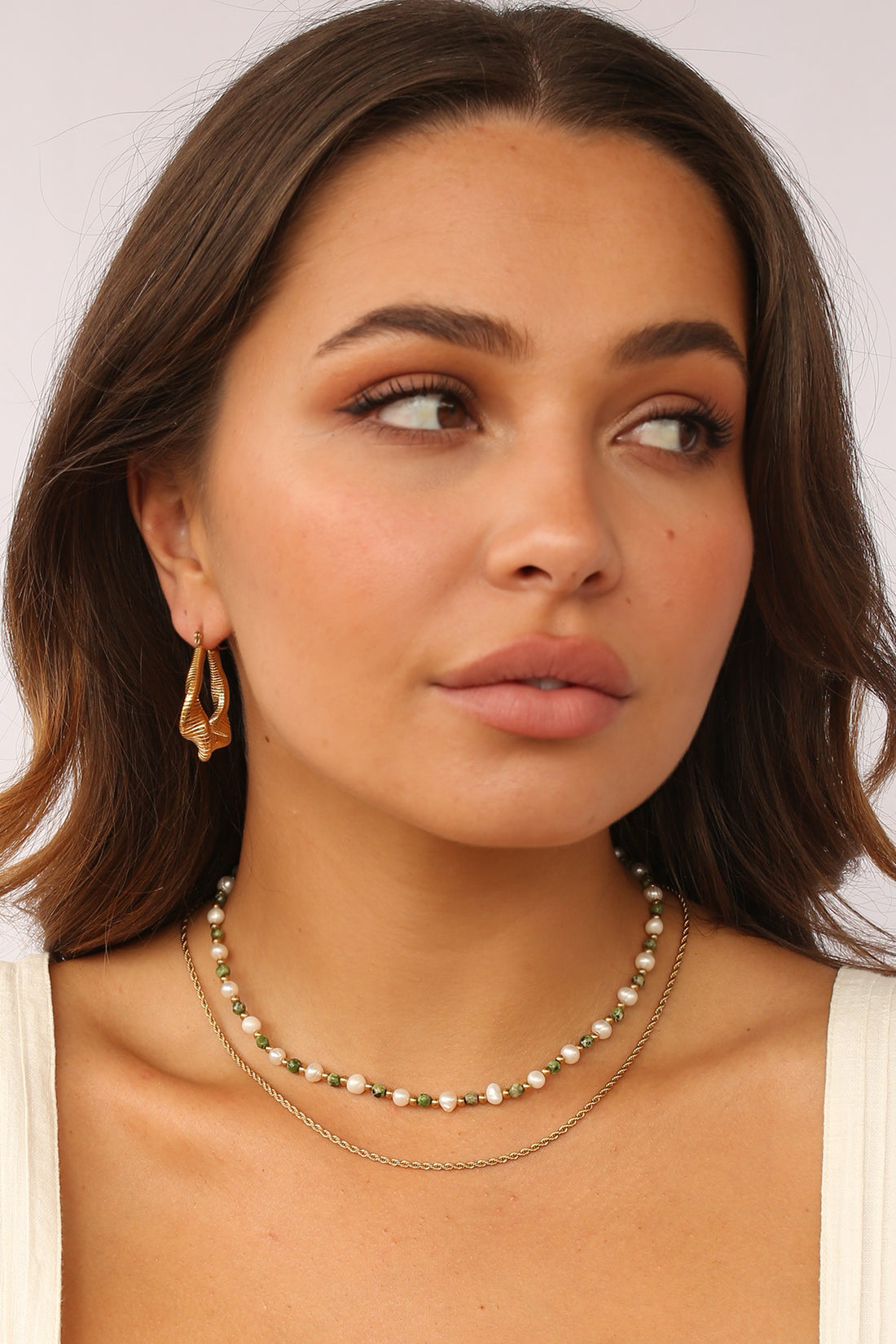 Lou Earrings Gold