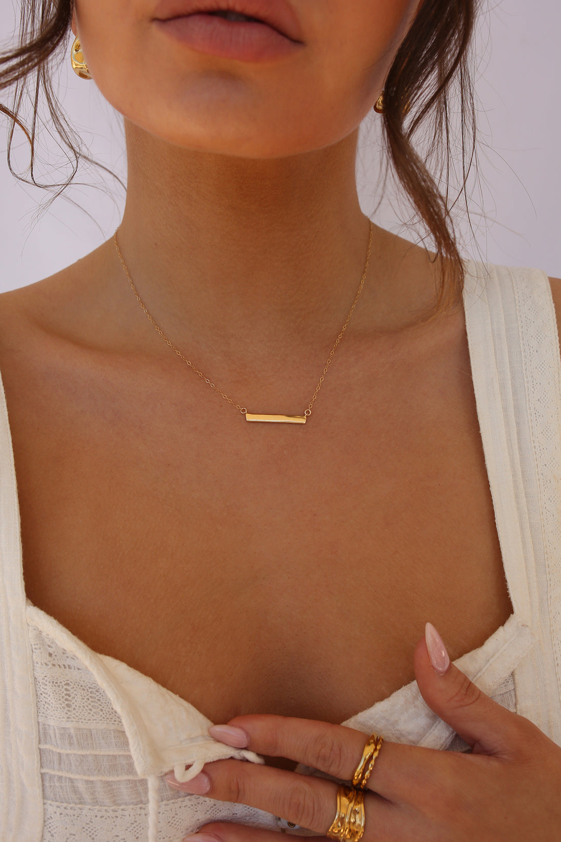 Bar Engravable Necklace