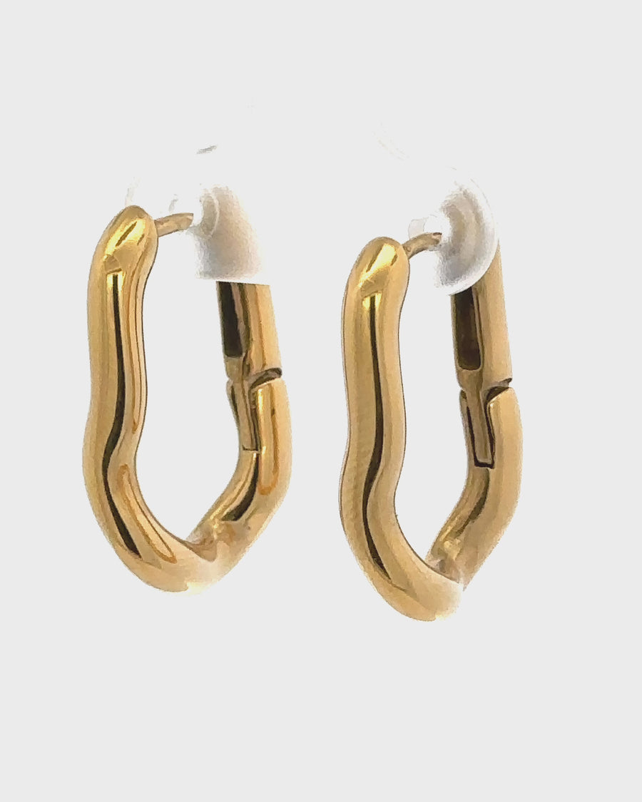 Hunter Earrings Gold