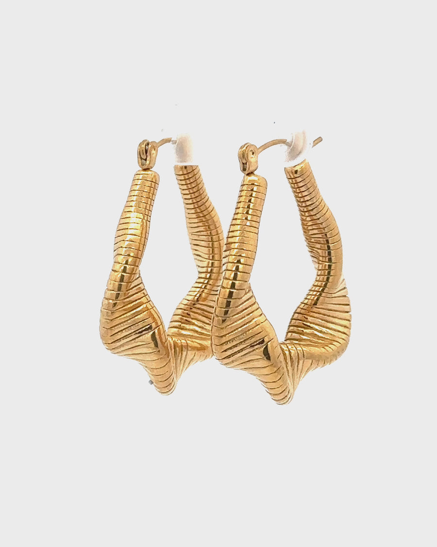 Lou Earrings Gold