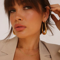 Quinn Hoop Earrings - Gold