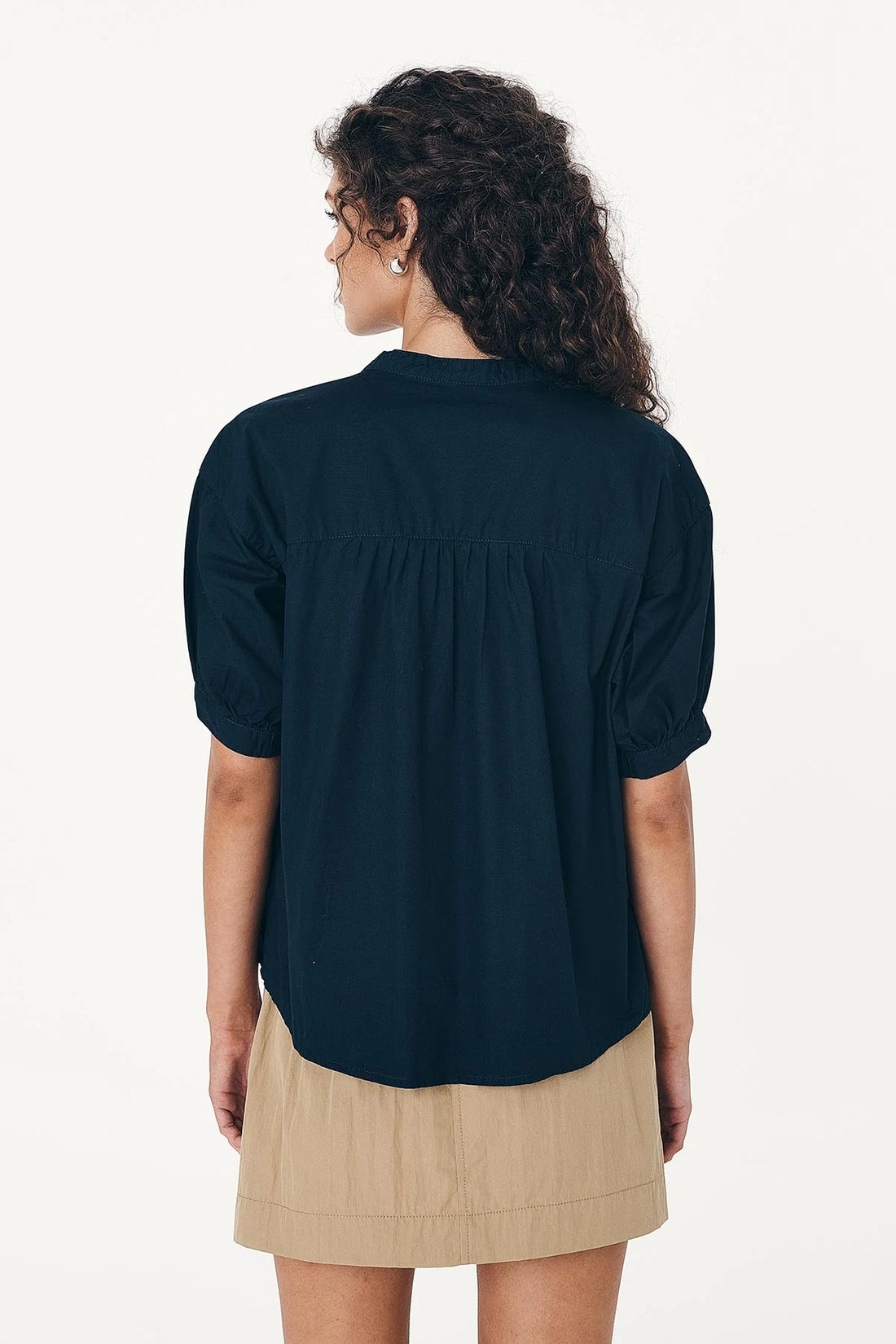 Jessica Cargo Mini Skirt Washed Khaki