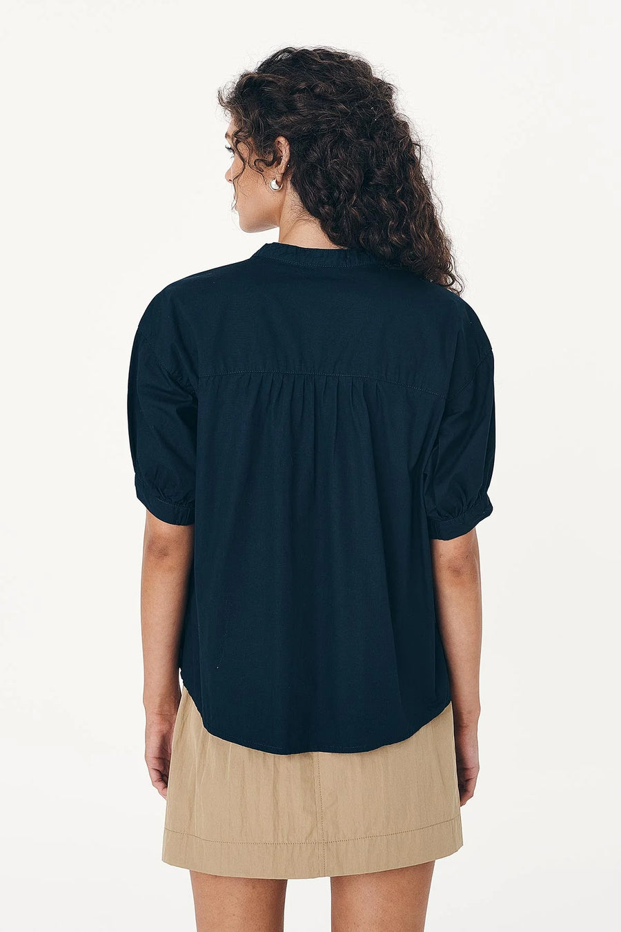 Jessica Cargo Mini Skirt Washed Khaki
