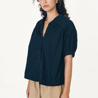 Cora Spring Blouse Ink Cotton