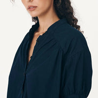 Cora Spring Blouse Ink Cotton