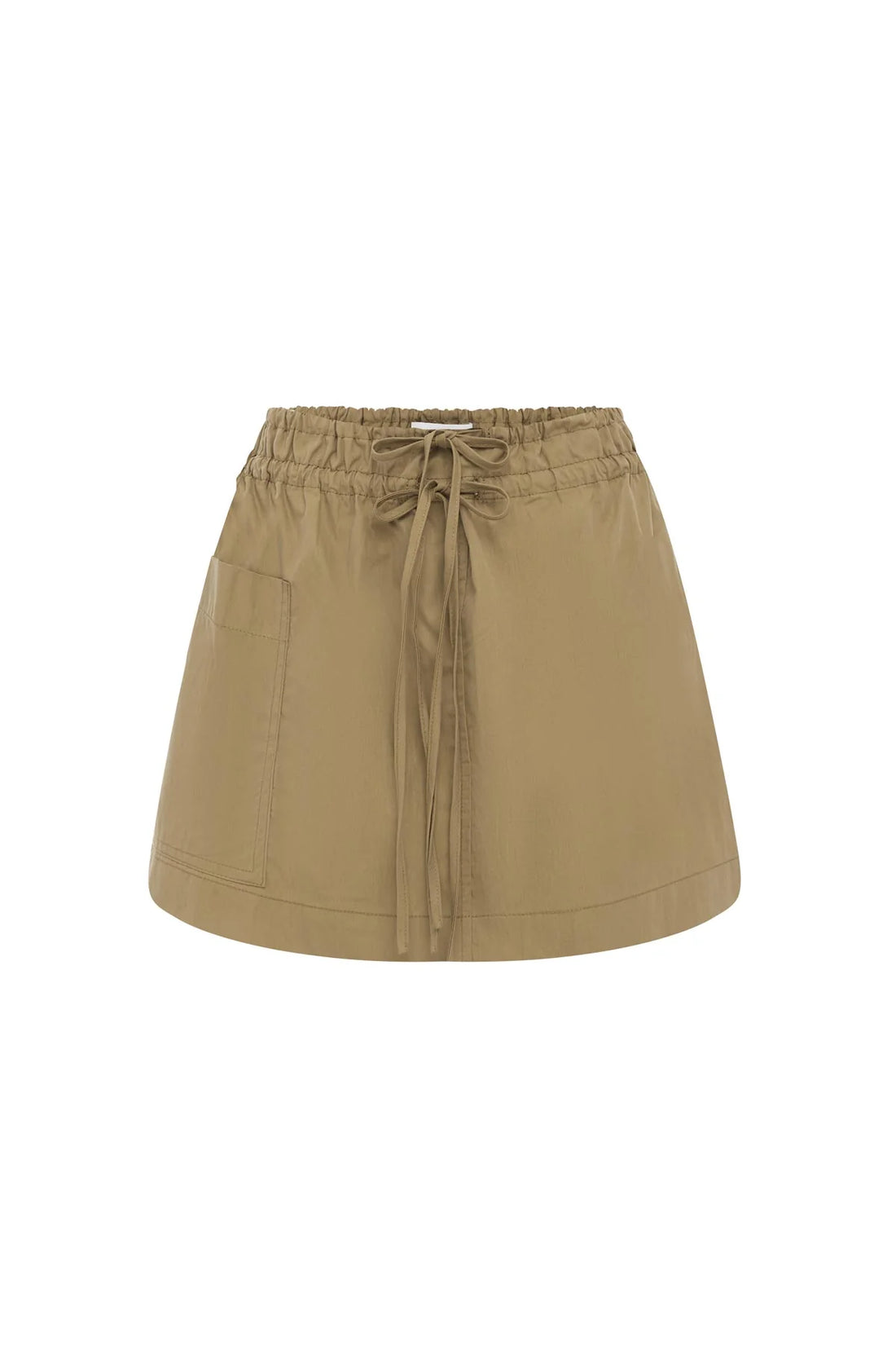 Jessica Cargo Mini Skirt Washed Khaki