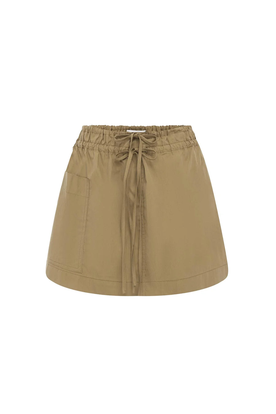 Jessica Cargo Mini Skirt Washed Khaki