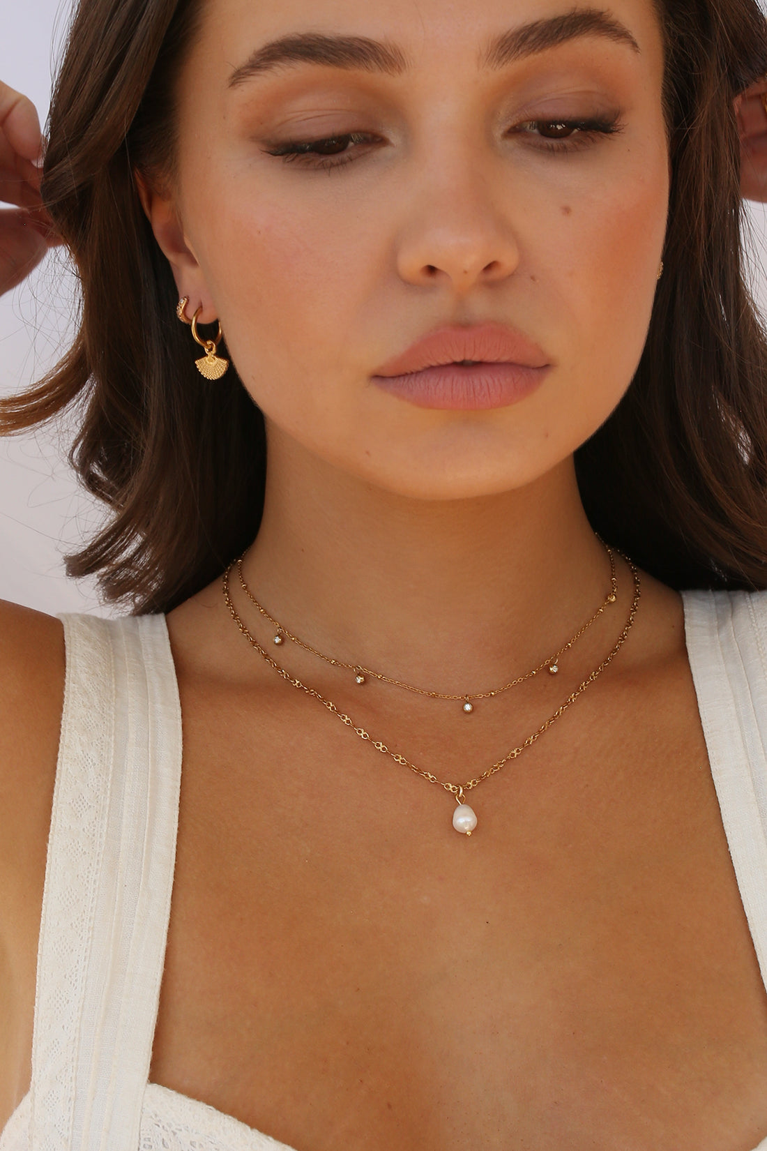 Solaris Petite Necklace Gold