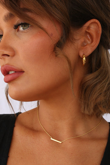 Theo Earrings in Gold