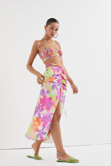 PIA MAXI SKIRT PINK