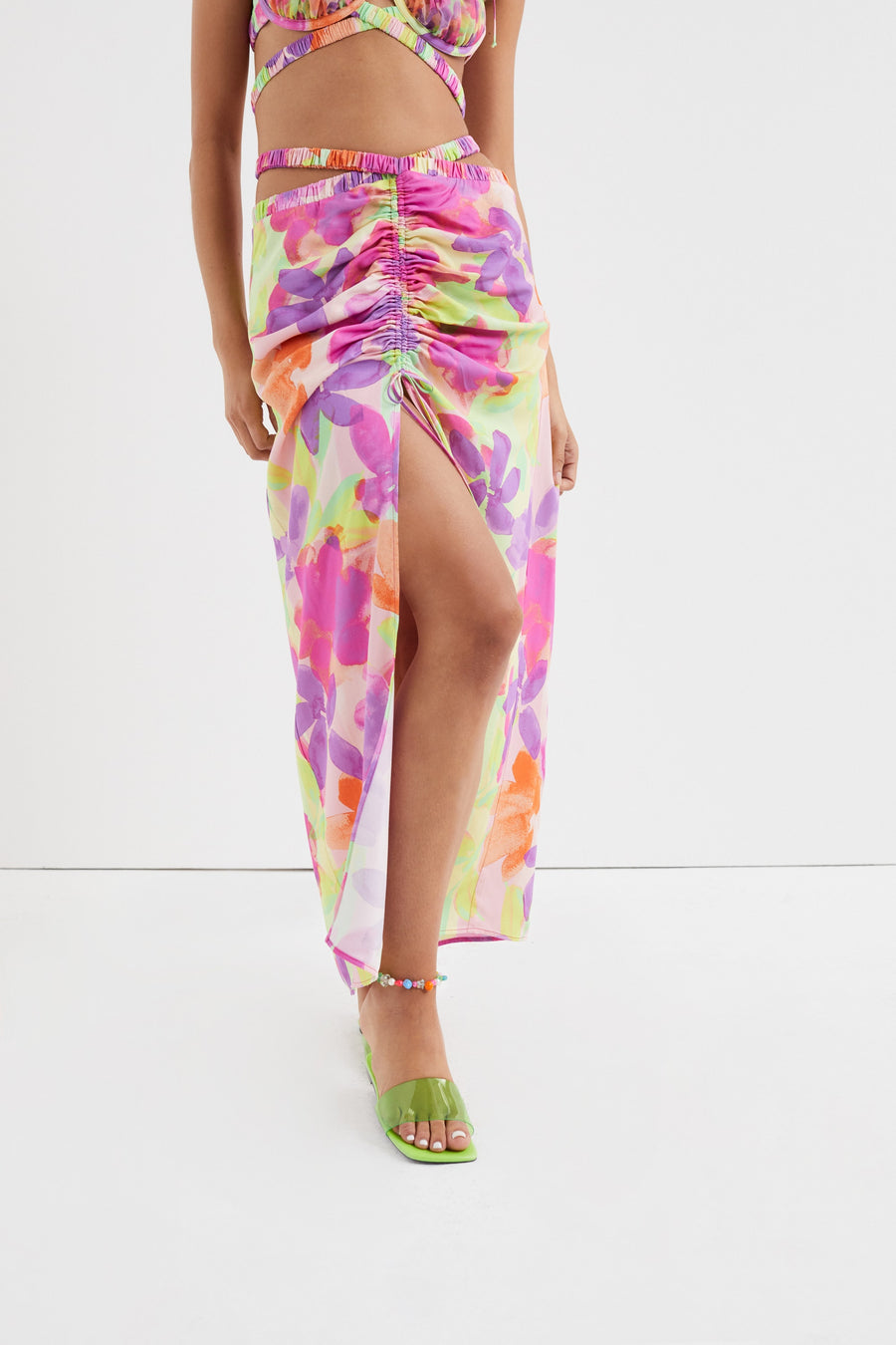 PIA MAXI SKIRT PINK