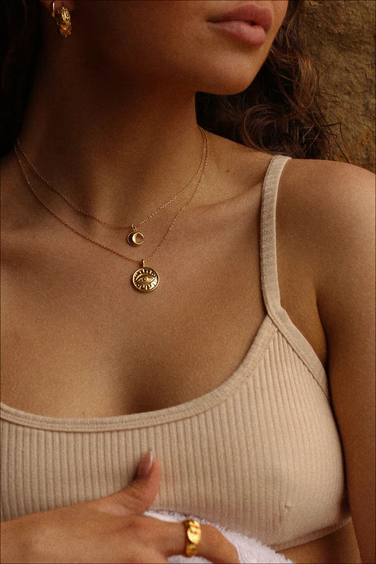 THE KEEPER NECKLACE IN GOLD