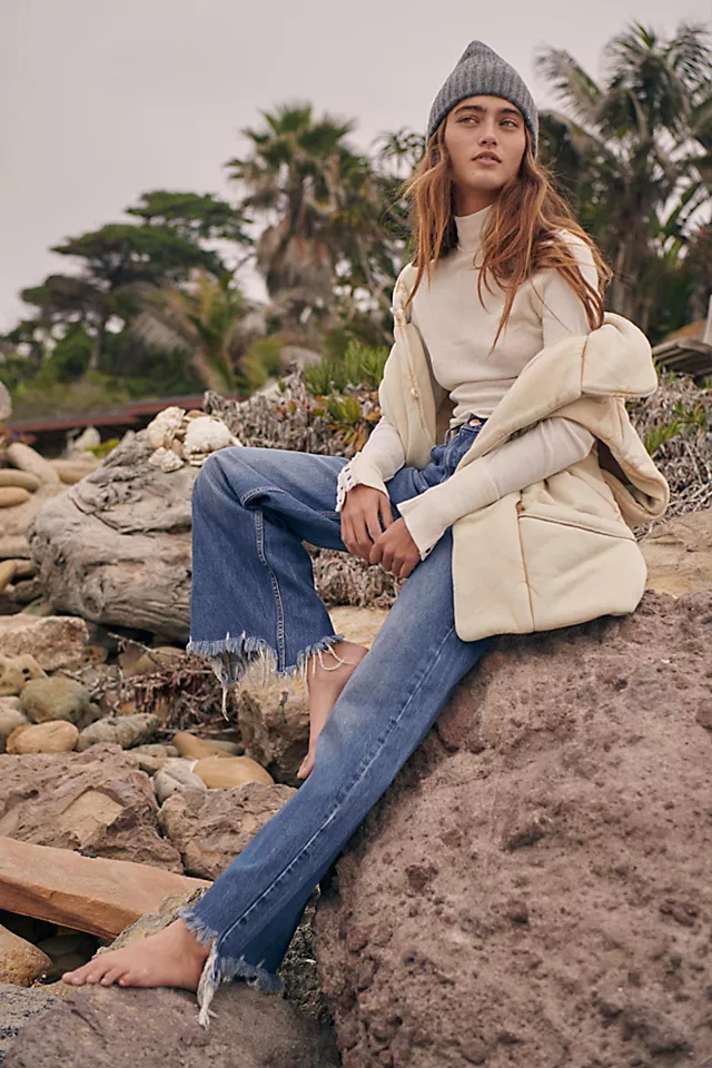 STRAIGHT UP BAGGY JEAN RIVERSIDE BLUE