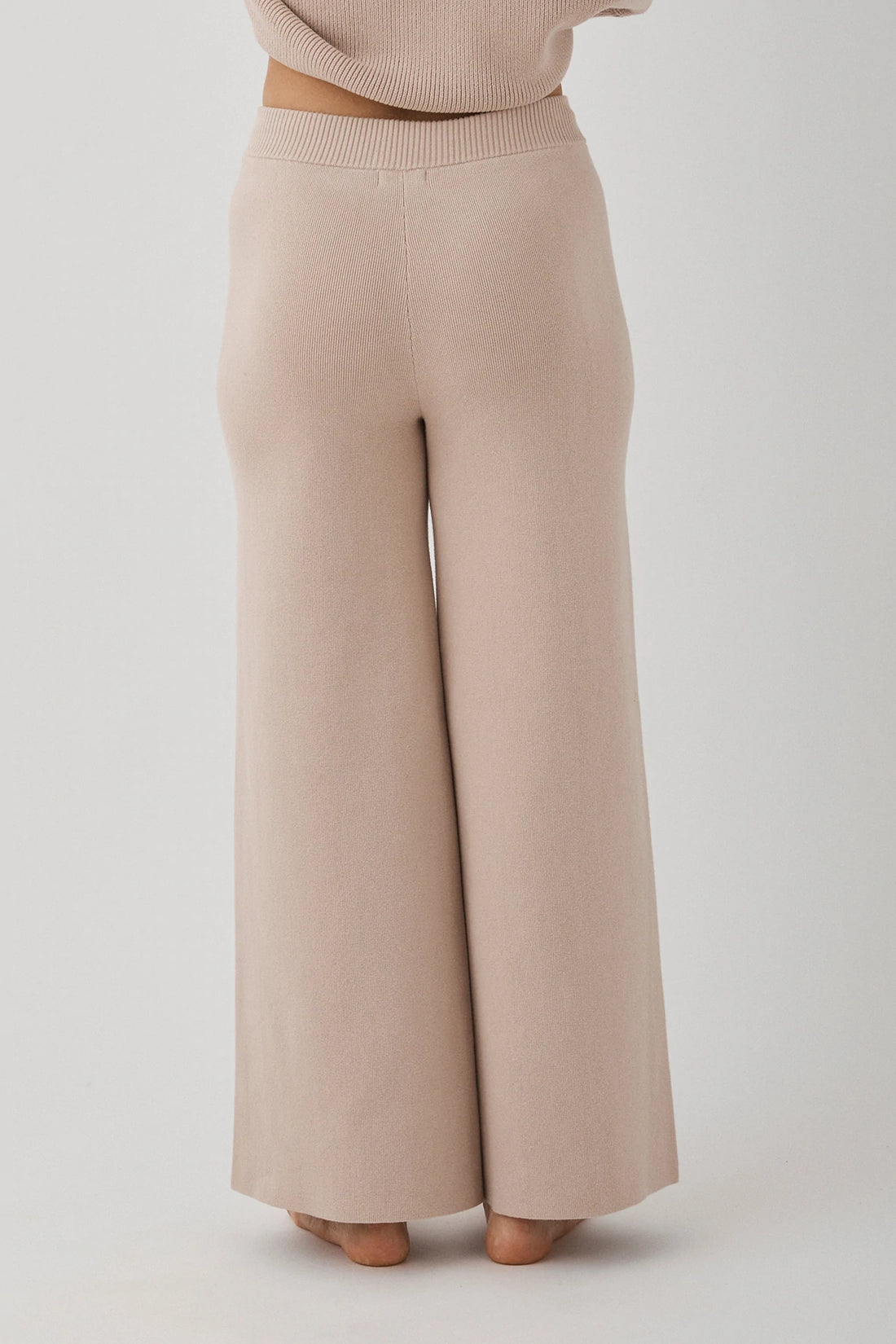 HARRIET ORGANIC KNIT PANTS DUSK