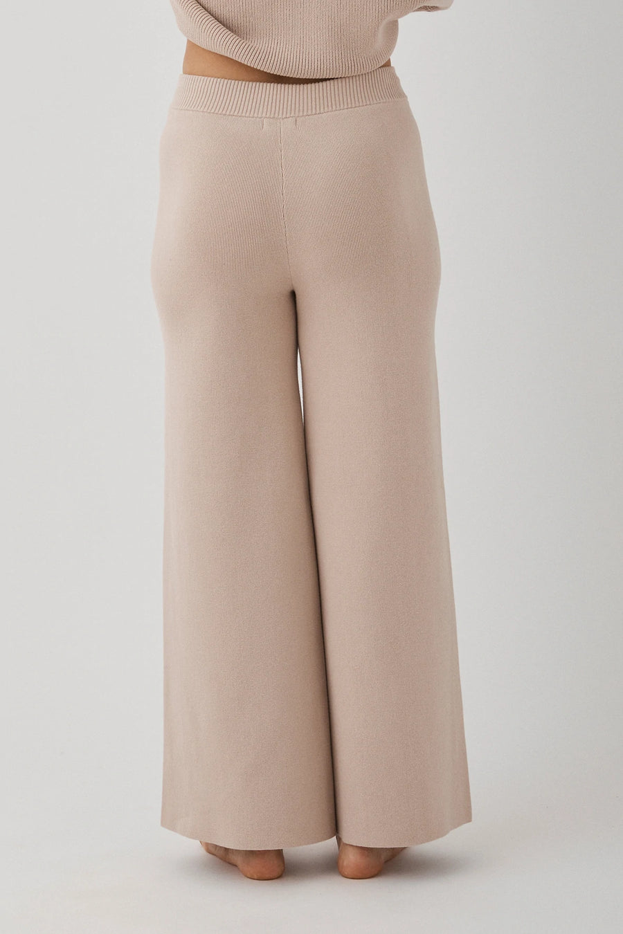 HARRIET ORGANIC KNIT PANTS DUSK