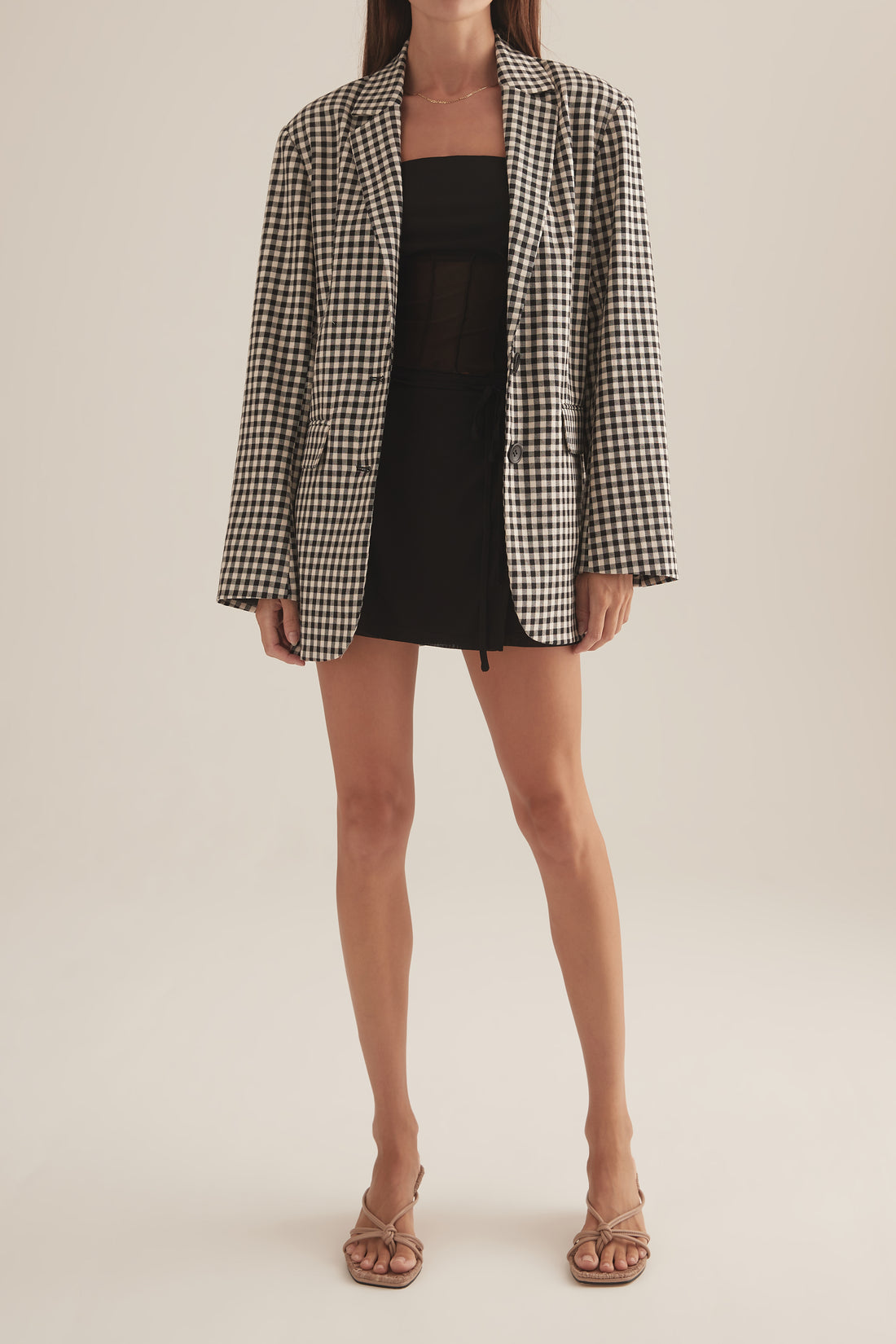 DAWSON BLAZER HOUNDSTOOTH