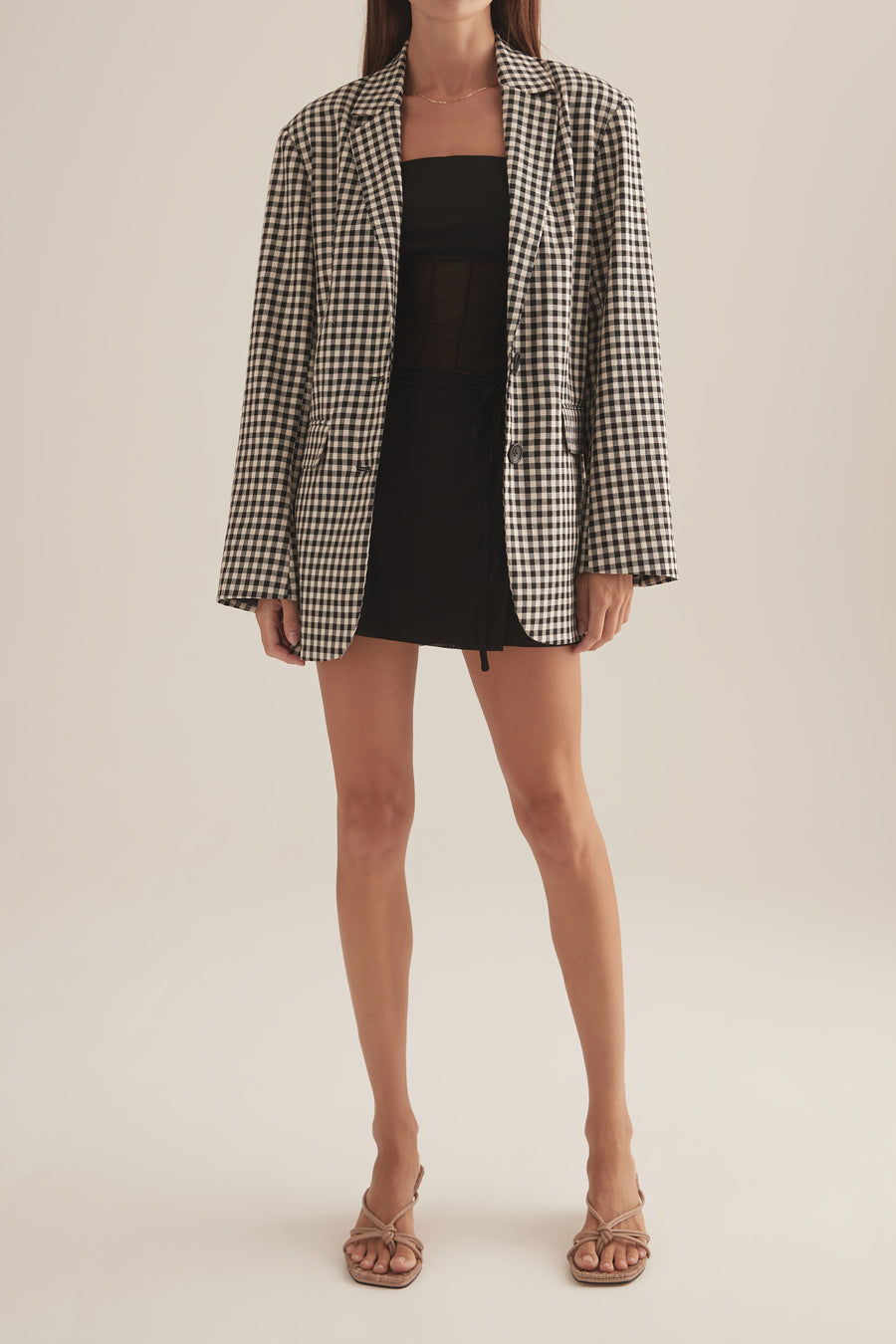 DAWSON BLAZER HOUNDSTOOTH