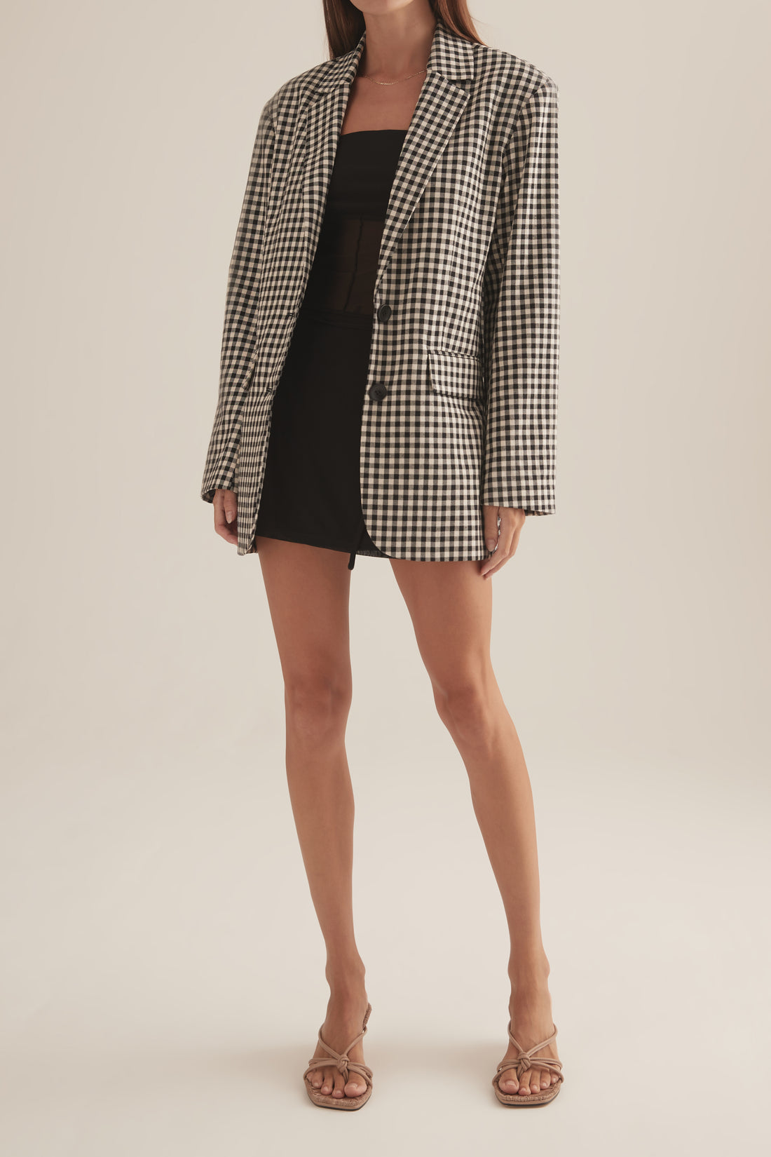 DAWSON BLAZER HOUNDSTOOTH
