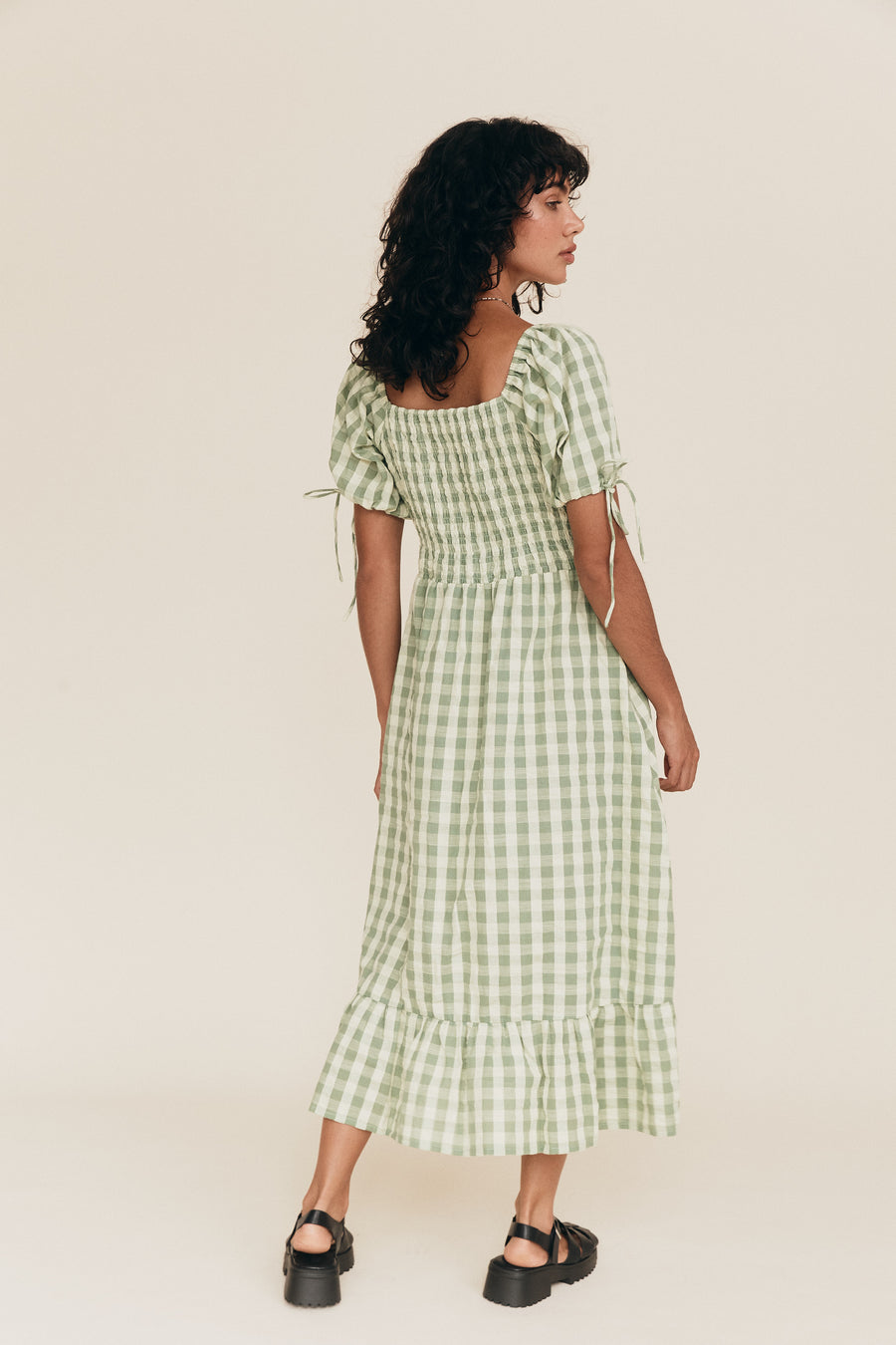 NALU MIDI GINGHAM