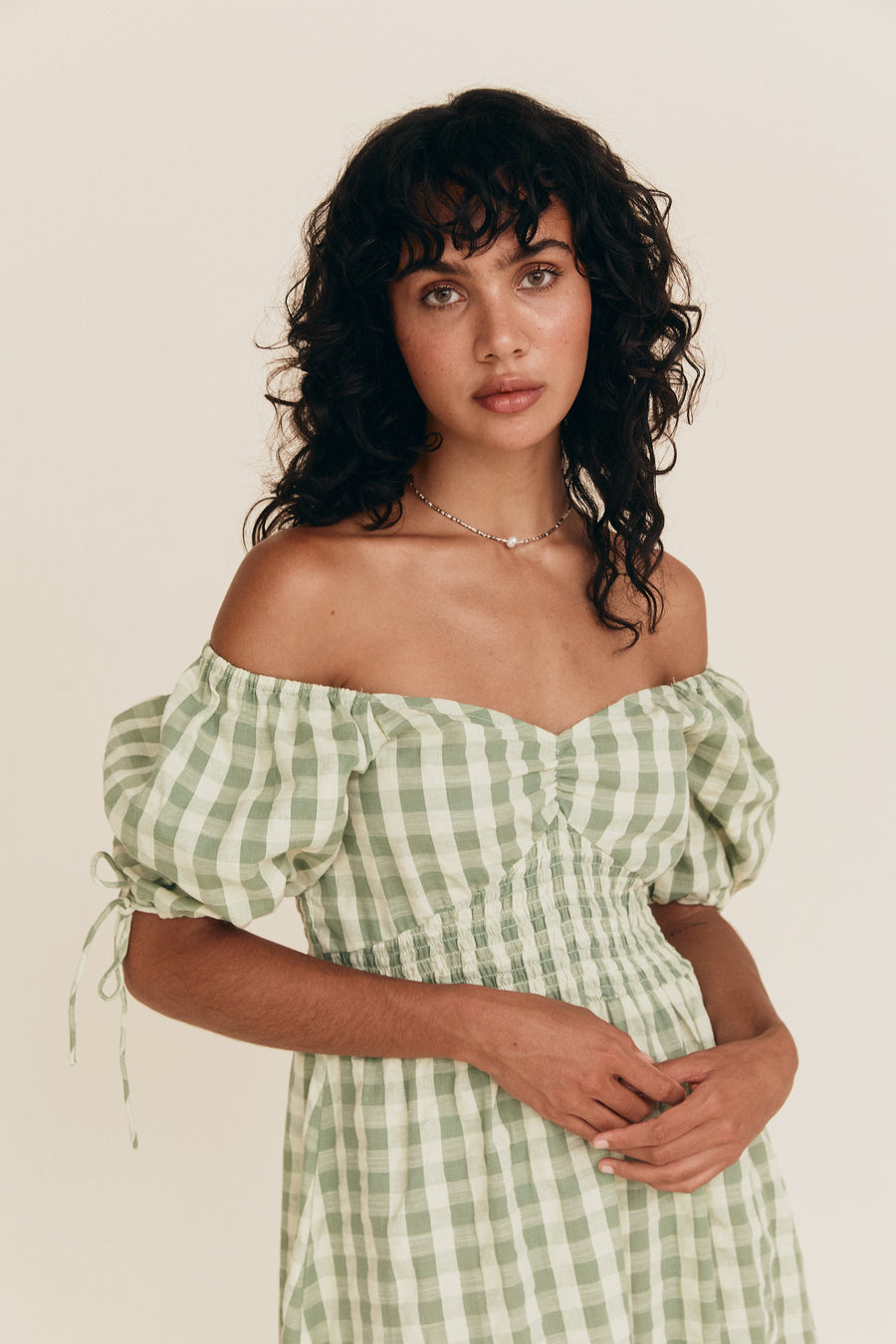 NALU MIDI GINGHAM