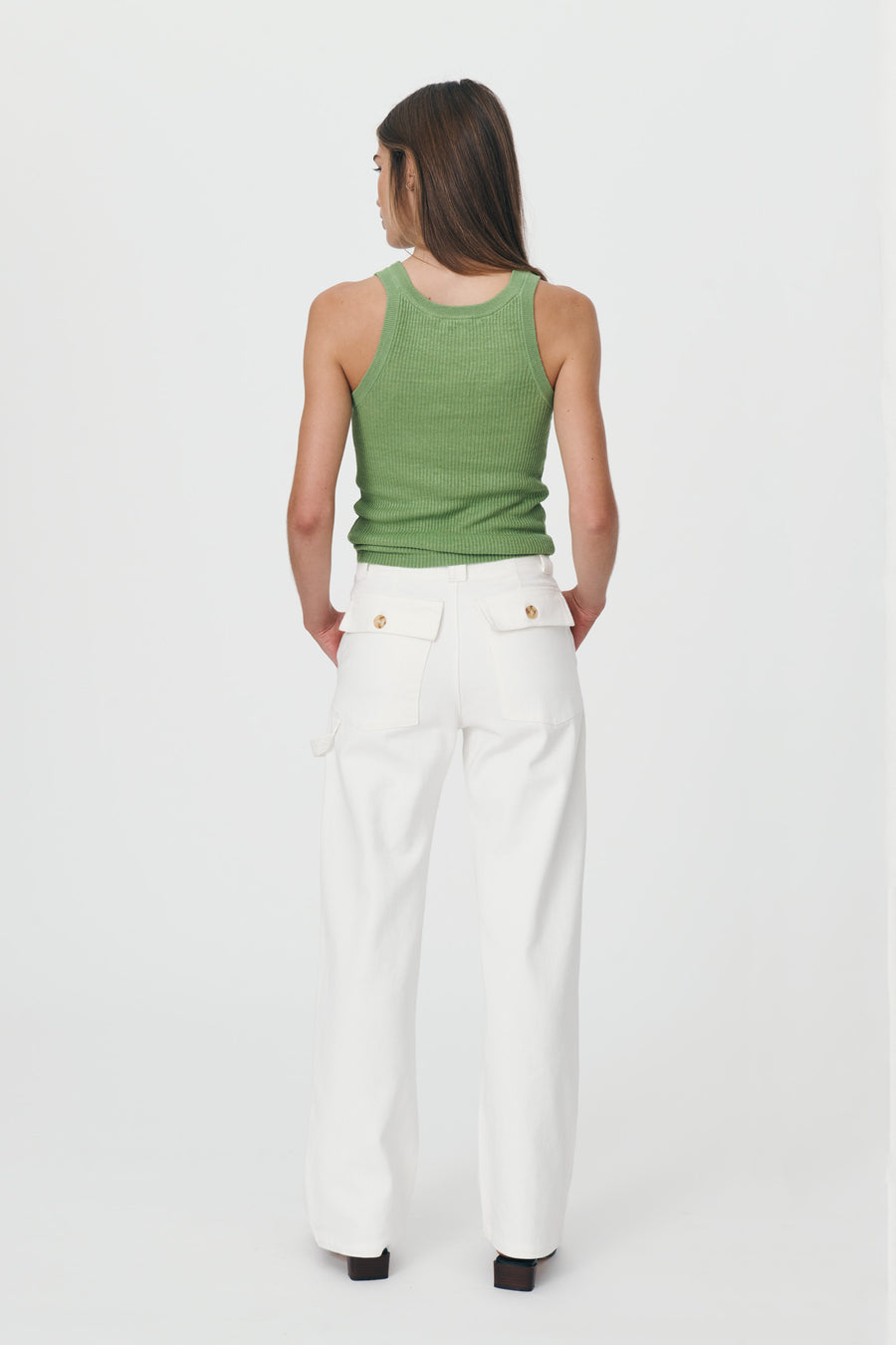 ELAN ORGANIC CARPENTER JEANS BONE