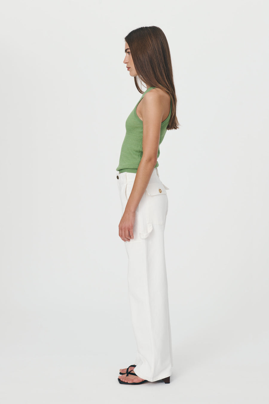 ELAN ORGANIC CARPENTER JEANS BONE