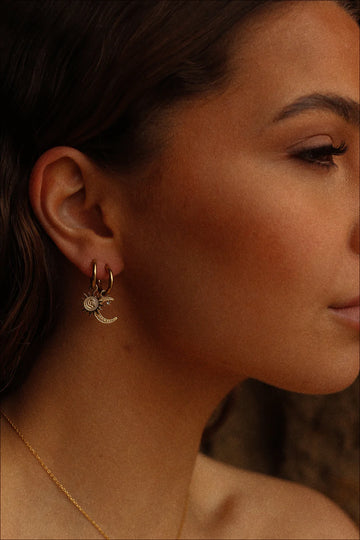 SUNCHASER EARRINGS GOLD