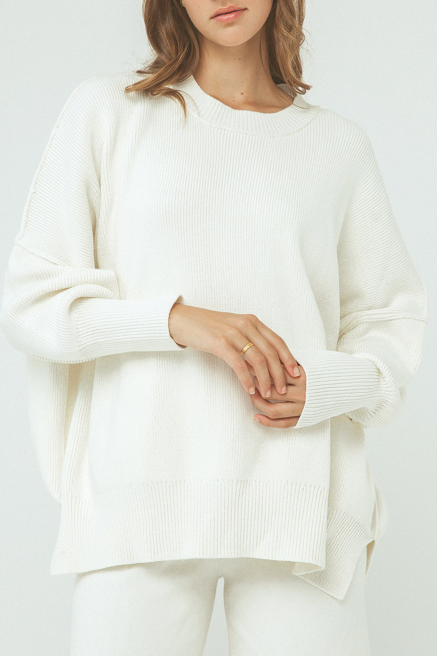 HARPER SWEATER - CREAM