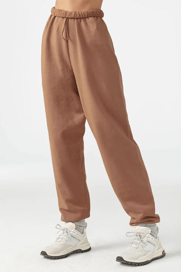 OVERSIZED JOGGER TERRACOTTA