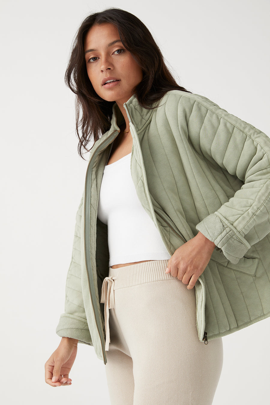 TESSA JACKET - SAGE