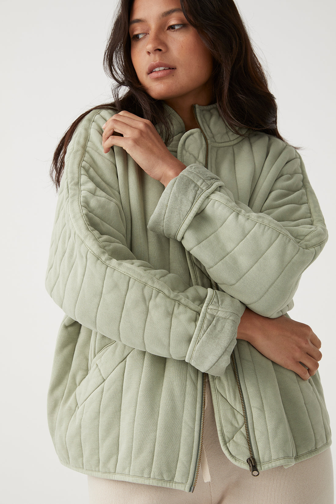 TESSA JACKET - SAGE
