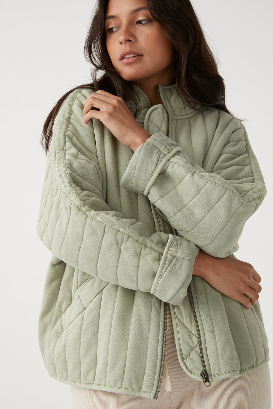 TESSA JACKET - SAGE