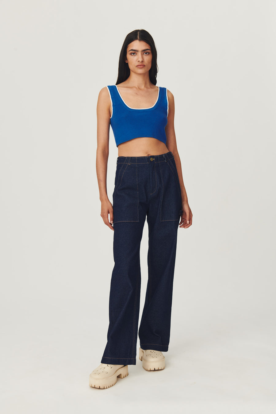 ELAN ORGANIC CARPENTER JEANS INDIGO