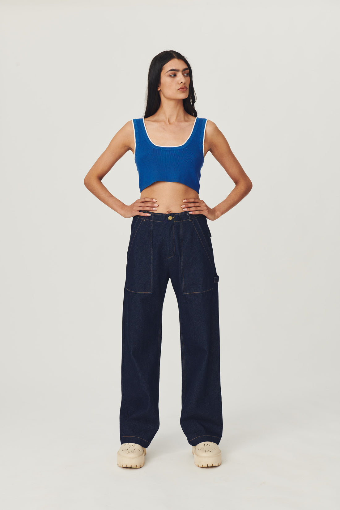 ELAN ORGANIC CARPENTER JEANS INDIGO