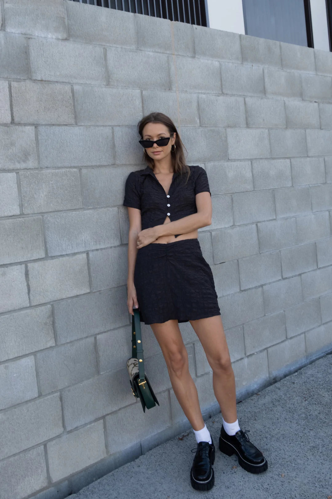 CAMILLA TOP BLACK