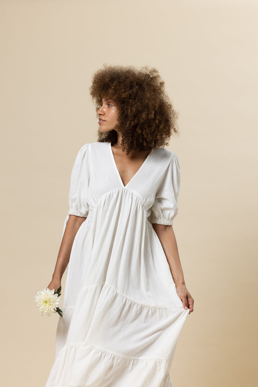 BIANCA MIDI WHITE