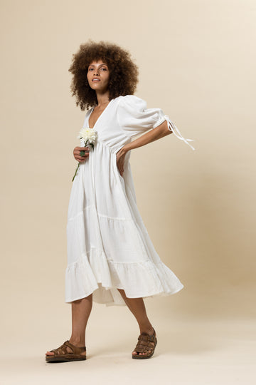 BIANCA MIDI WHITE